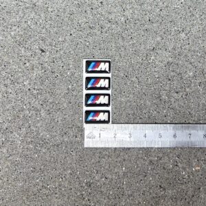BMW M-Felgen Aufkleber – 9x17x1.5 (Design-B)
