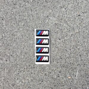 BMW M-Felgen Aufkleber – 9x17x1.5 (Design-B)